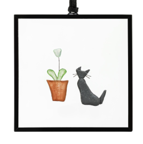1004370223 Purrfect Petals Suncatcher 3x3in 0