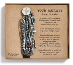 1004000129 Your Journey Prayer Bracelet Gray 0
