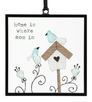 1004370214 Home Is Where Mom Is Suncatcher 3x3in 0