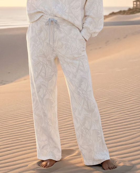 RDG68WC8SLD Royce Brand "Contour" Baggy Elastic-Waist Fleece Lounge Sweatpant 0