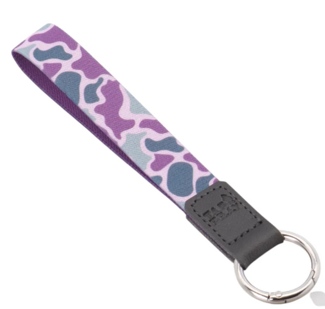 100-834 Tap to Pray 6" Wrist Lanyard Lilac Camo 0
