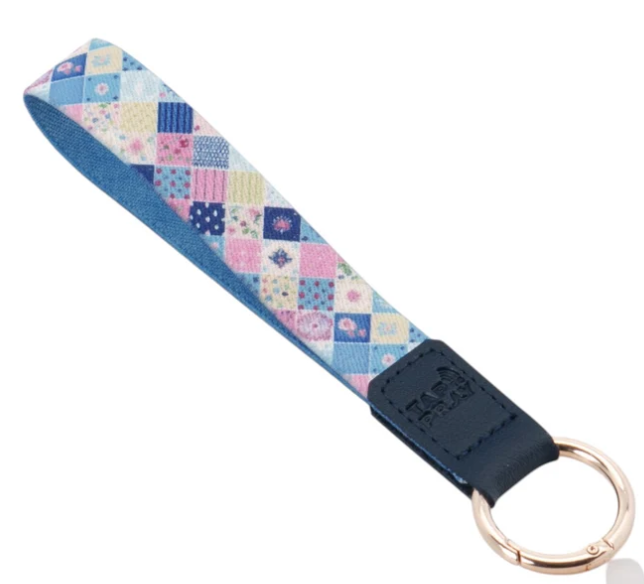 100-838 Tap to Pray 6" Wrist Lanyard Patchwork 0