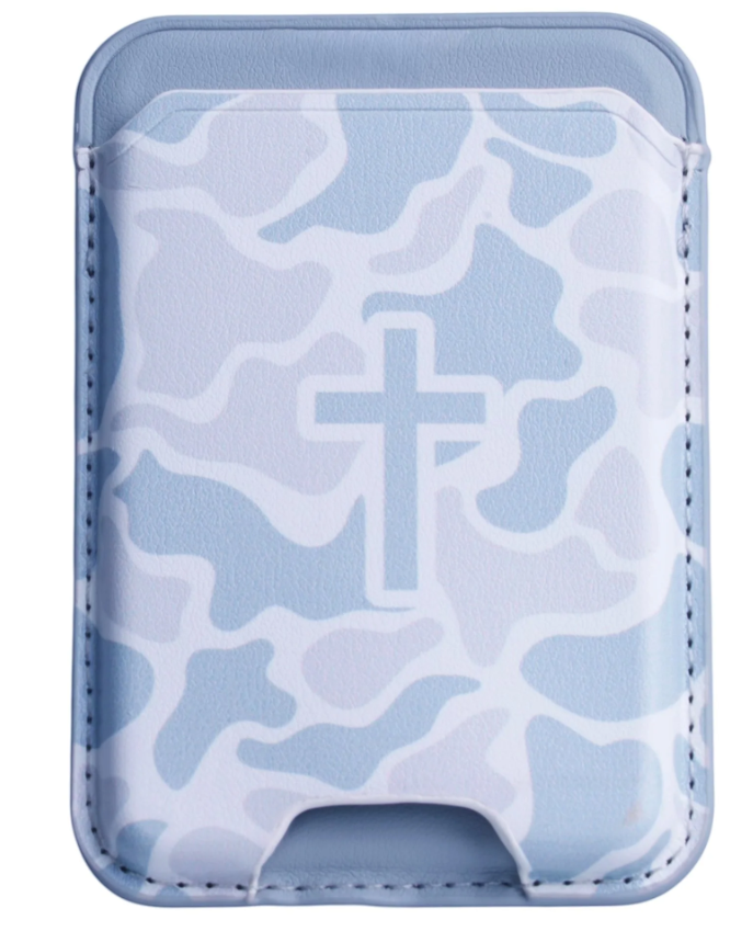 100-883 Tap to Pray Magnetic Wallet - Aspen Camo 0