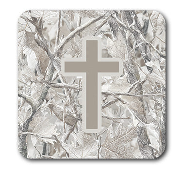 100-794 Tap to Pray Vinyl Sticker - Drift Camo + Cross 0