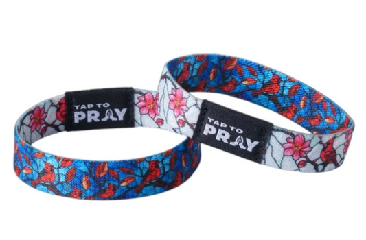 100-418 Tap to Pray Wristband Cardinals 0