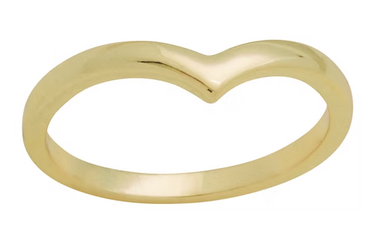 LAY-RING12/G Layers Dip Gold Tone Ring 0