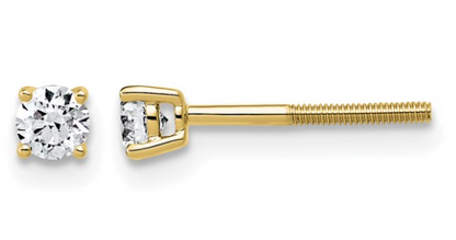 EM1006SL-025-LD 14K Yellow Gold 1/4CTW Lab Grown Diamond Studs 0