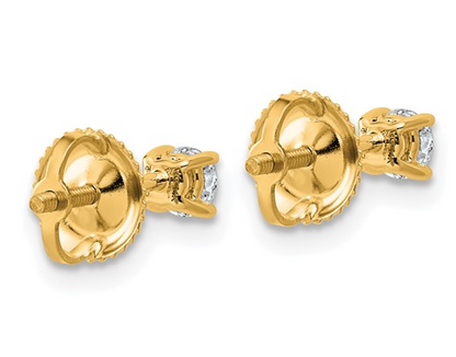 EM1006SL-025-LD 14K Yellow Gold 1/4CTW Lab Grown Diamond Studs 0