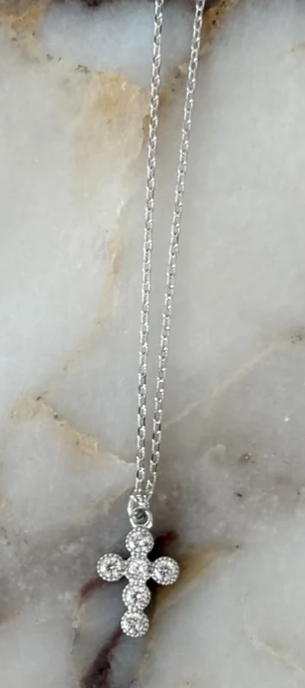 Chansutt Pearls Stainless Steel Clear Stone Joy Necklace 0