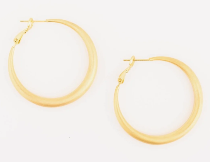 78737 Michelle McDowell Wren Gold Tone Earrings 0