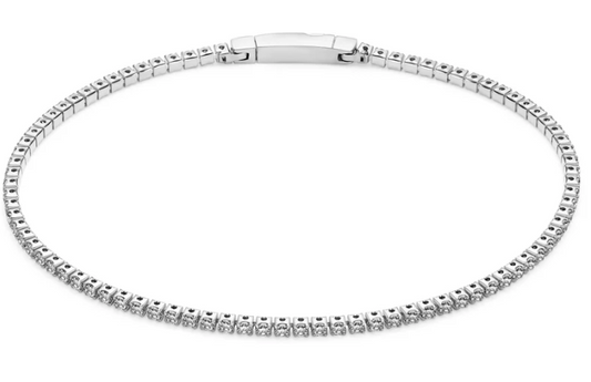 17257 Sif Jakobs Ellera Sterling Silver CZ Bracelet 0