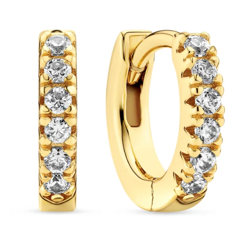 11485 Sif Jakobs 18K Gold Plated Sterling Silver Ellera Piccolo Earrings 0