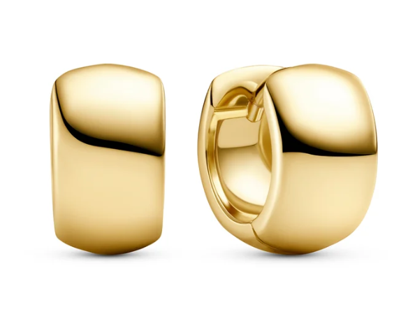 19347 Sif Jakobs 18K Gold Plated Sterling Silver Largo Piccolo Earrings 0