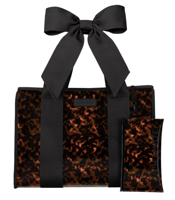 CM060922 Case-Mate Tortoise shell Bow Jelly Tote Classic 0