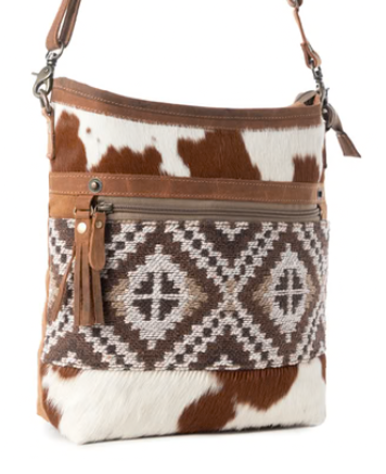 S-14627 Myra Bag Diamondback Trail Western Shoulder Bag Brown 0