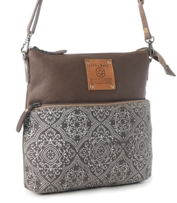 S-14809 Myra Bag Wildprint Vintage Crossbody Olive 0
