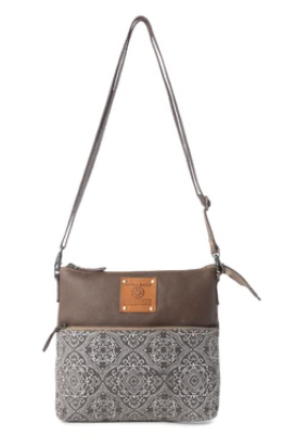 S-14809 Myra Bag Wildprint Vintage Crossbody Olive 0