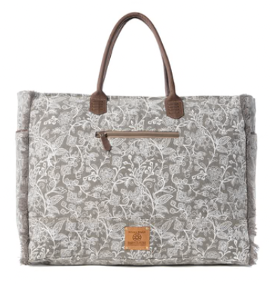S-14719 Myra Bag Wildstar Pony Western Weekender Bag White 0
