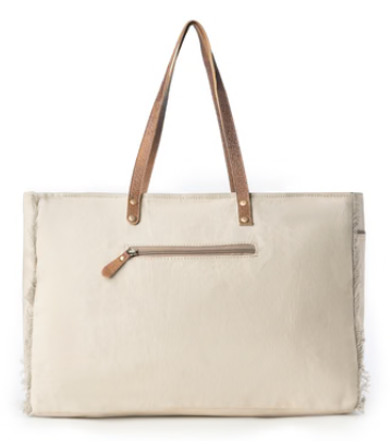 S-14781 Myra Bag Wildmandala Weekender Bag Ivory 0