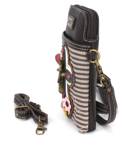 827CRB5S Chala Cellphone Xbody- Darling Cross - Gray Stripe 0