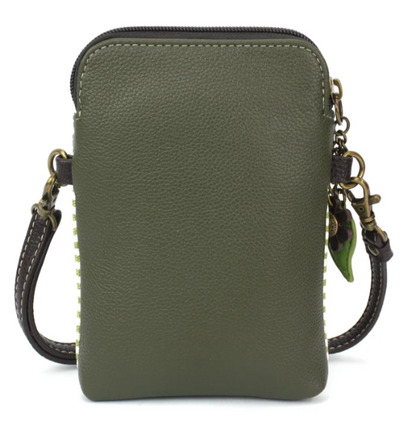 827FGA7S Chala Cellphone Xbody - Lily Frog -  Green Stripe 0