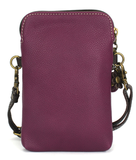 827PIA9 Chala Cellphone Crossbody - Spotted Pink Pig - Purple 0