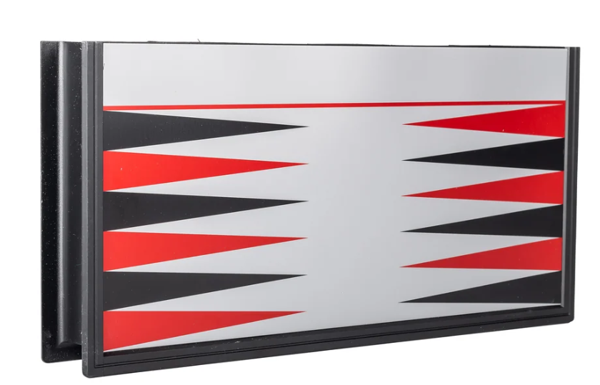 32444 Mad Man Backgammon Magnetic Travel Set 0