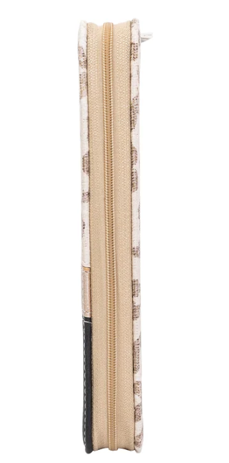 32671 Divinity Boutique Zippered Journal Leopard Faith 0
