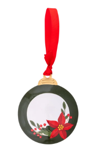 35790 Divinity Boutique Metal Ornament Merry Christmas 0