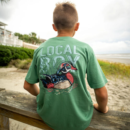 L0000185 Local Boy Youth Wood Duck T-Shirt