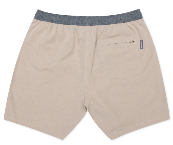 AS-K-VENC Burlebo Athletic Short Khaki Heather Venado Camo Liner