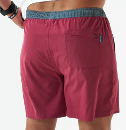 AS-CARD-TDESC Burlebo Athletic Short Cardinal