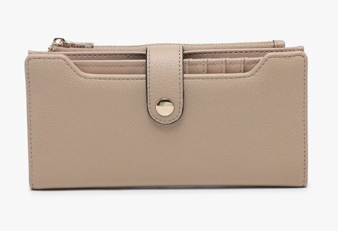 WL2792RF Jen & Co. Violet RFID Fold-Out Wallet 0