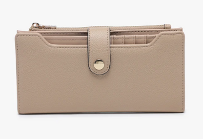 WL2792RF Jen & Co. Violet RFID Fold-Out Wallet 0