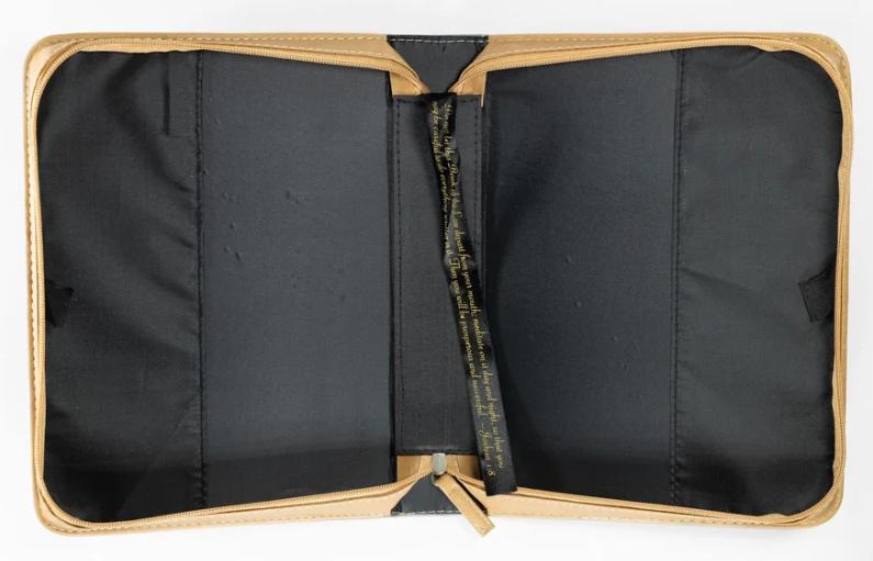 25672 Divinity Boutique Bible Cover Brown Wings of Eagles Large 0
