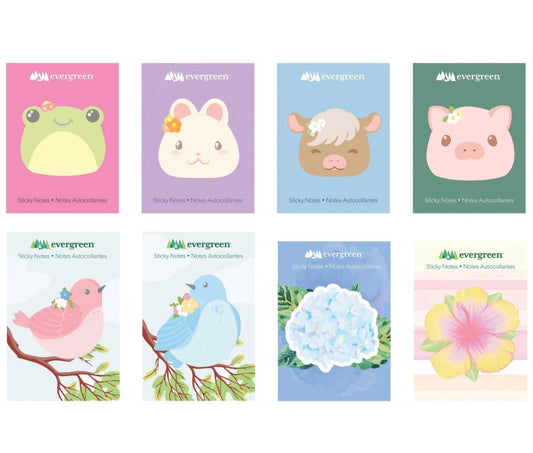 NB662HPAP326 Novelty Sticky Notes