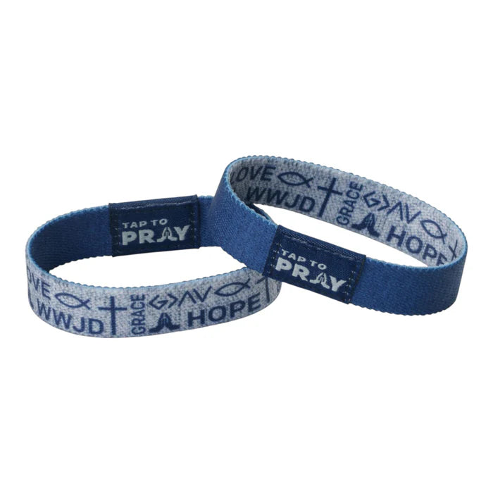 Versible Tap To Pray Wristband - Symbols Of Faith