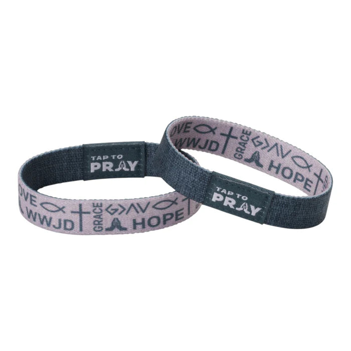 Versible Tap To Pray Wristband - Symbols Of Faith