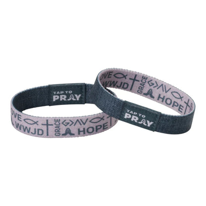 Versible Tap To Pray Wristband - Symbols Of Faith