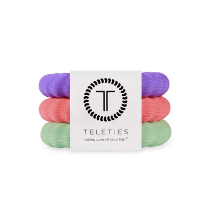 TT-SPX-L-068 Teleties Color Rush Nylon Hair Ties- Small