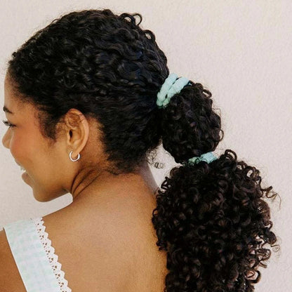 TT-SPX-L-068 Teleties Color Rush Nylon Hair Ties- Small