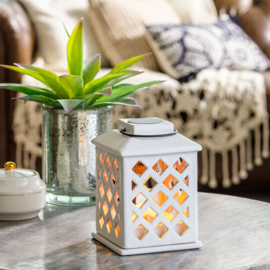 TWTRL Candle Warmers Trellis Lantern Canopy Illumination Warmer