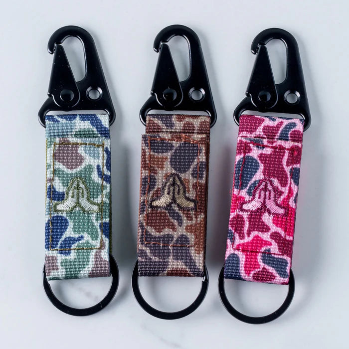 Tap To Pray Tactical Carabiner Keychain