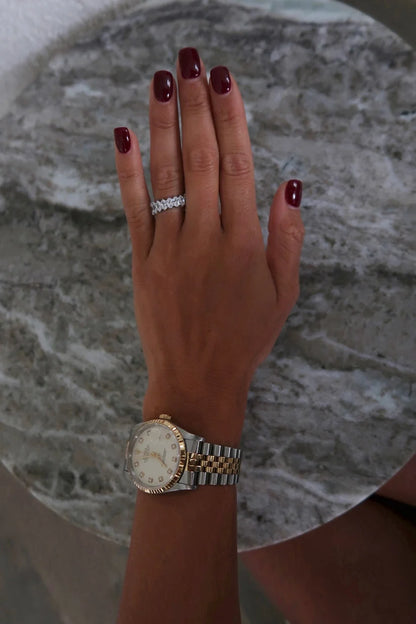 Chansuttpearls Vanessa Ring 18k Gold Plated Stainless Steel or Stainless Steel Water Resistant 0
