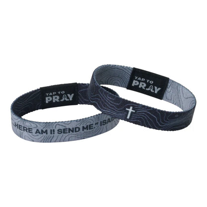 (100-644 TTP) Versible Tap To Pray Wristband – Valor Topography