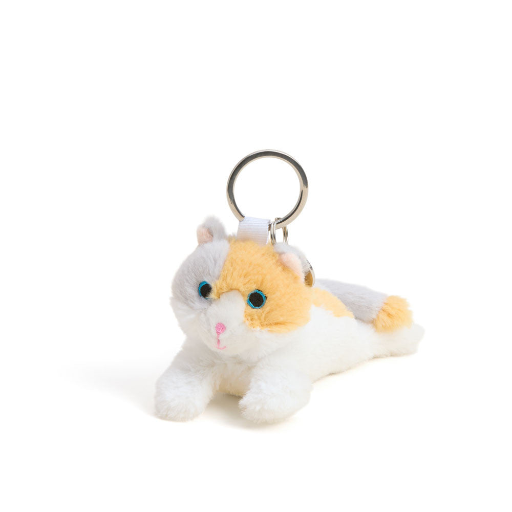 KR-CAT-5 Calico cat Keyring