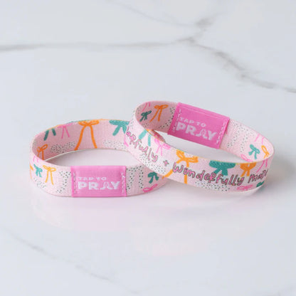 (100-524 TTP) Vercible Tap To Pray Wristband – Fearfully & Wonderfully Made