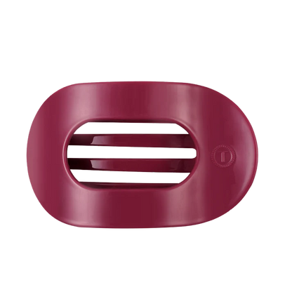 Teleties Large Flat Round Hair Clip - Wild Side