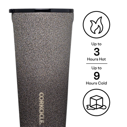 Corkcicle 16oz Tumbler in Steel Shadow
