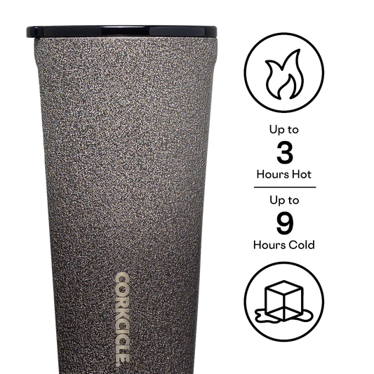 Corkcicle 16oz Tumbler in Steel Shadow